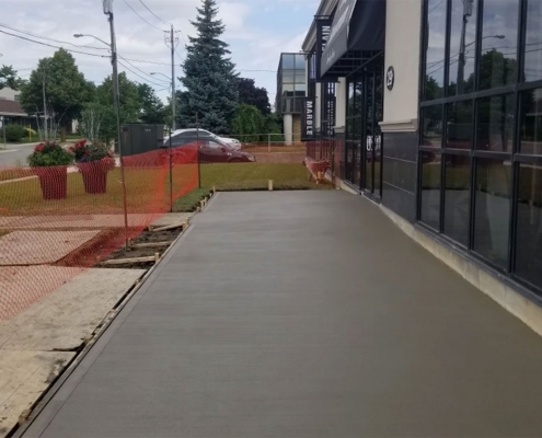 Commercial-Side-Walk2 Concrete Forming Toronto